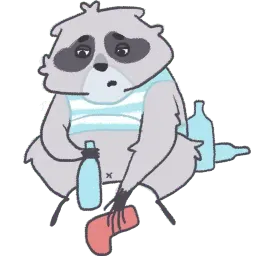 Енот Толик sticker 12