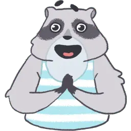 Енот Толик sticker 4
