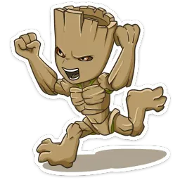 Ракета и Грут sticker 12