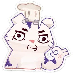 Бумажный тигр Руммка :: @stickroom sticker 4