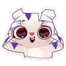 Бумажный тигр Руммка :: @stickroom sticker 8