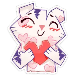 Бумажный тигр Руммка :: @stickroom sticker 9