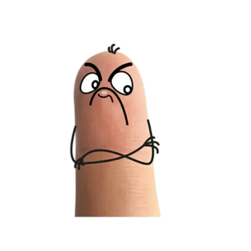 Fingers sticker 2