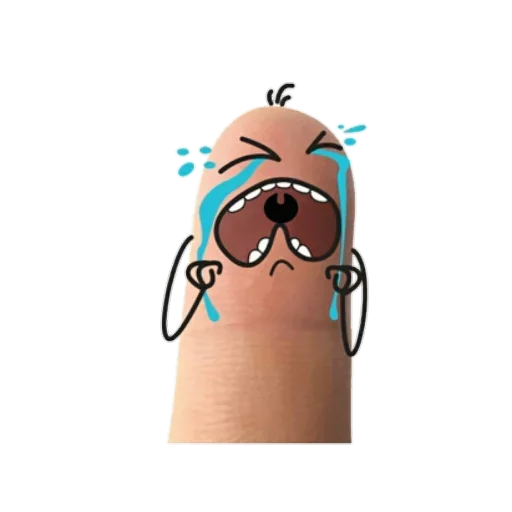 Fingers sticker 11