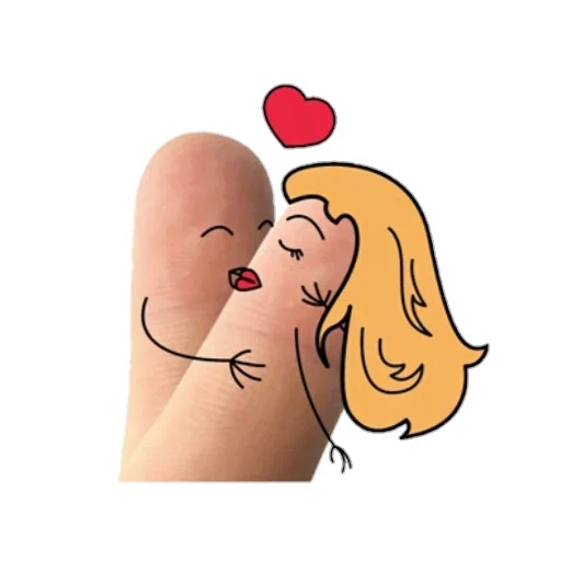 Fingers sticker 12