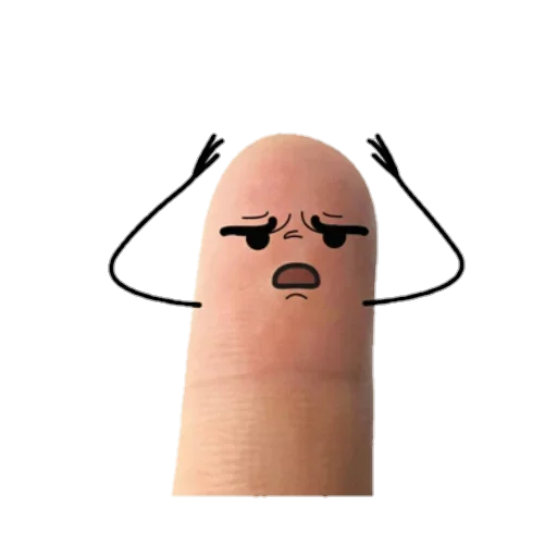 Fingers sticker 4