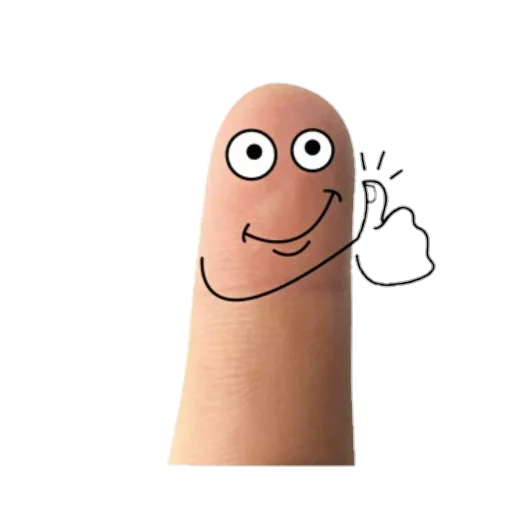 Fingers sticker 9