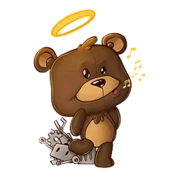 Teddy sticker 11