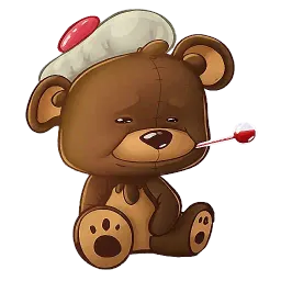 Teddy sticker 6