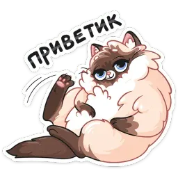 Сиамский сахарок sticker 2