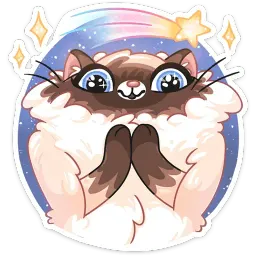 Сиамский сахарок sticker 11