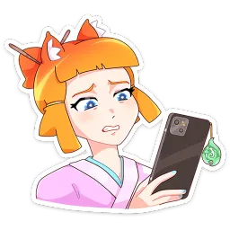Сакура Айко Telegram sticker pack