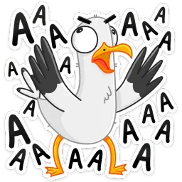 Чайка Сэм sticker 9