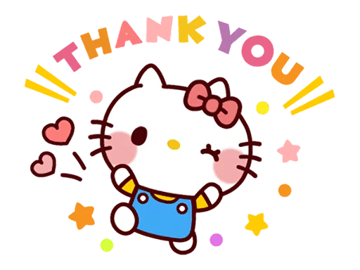 SANRIO CHARACTERS sticker 3