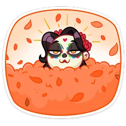Санта Муэрте Анна Охеда sticker 8