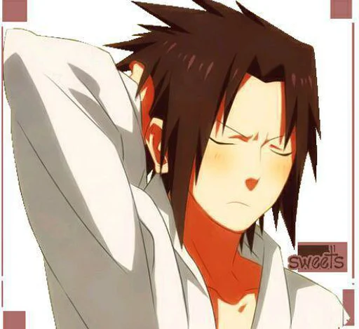 uchiha sasuke sticker 10
