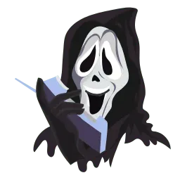 Ужастик sticker 3