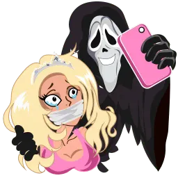 Ужастик sticker 4