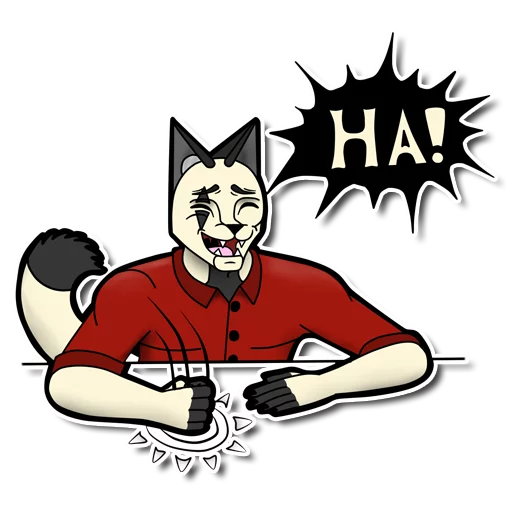 scarredspack sticker 3