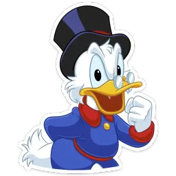 Скрудж МакДак sticker 11