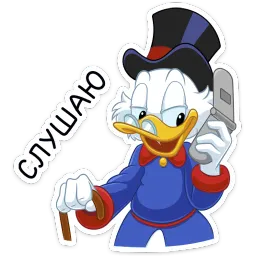 Скрудж МакДак sticker 5