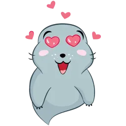Соня / Sonya the seal sticker 8