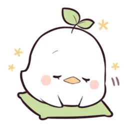 Птичка проросток sticker 12