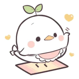 Птичка проросток sticker 9