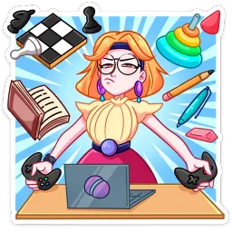 Классный журнал Telegram sticker pack