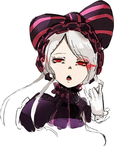 Shalltear Bloodfallen Arts Telegram sticker pack