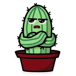 Кактус sticker 10