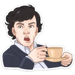 Шерлок sticker 2