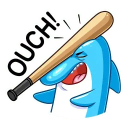 Дельфин sticker 3