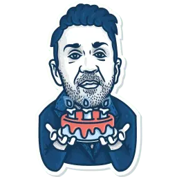 Shnurov is... sticker 10