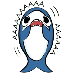 Акула sticker 11