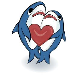 Акула sticker 5