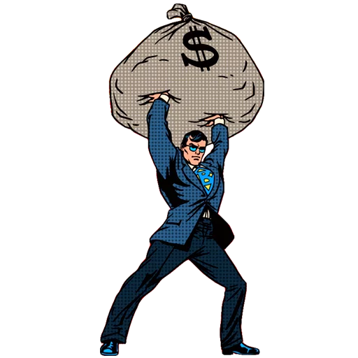 Бизнесмен пак от @shyogol Telegram sticker pack
