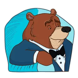 Медведь Telegram sticker pack