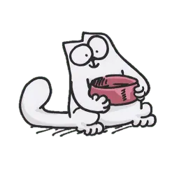simon's cat Telegram sticker pack