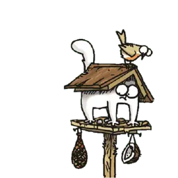 simon's cat sticker 12