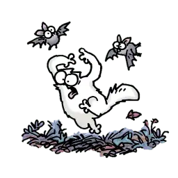 simon's cat sticker 4