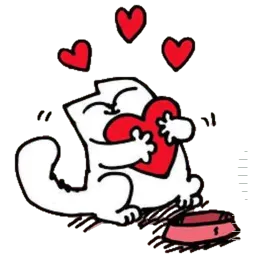 simon's cat sticker 5