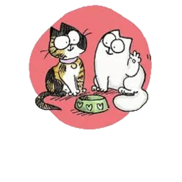simon's cat sticker 7