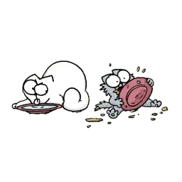 simon's cat sticker 9