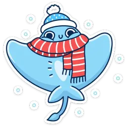 Скат Маячок sticker 10