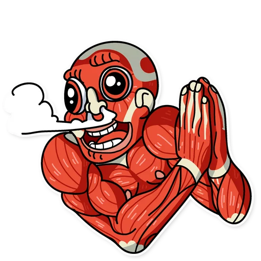 Dave the Nudist Telegram sticker pack