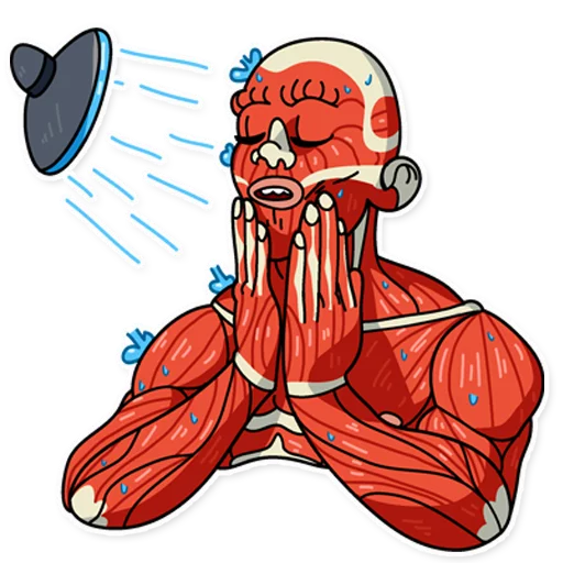 Dave the Nudist sticker 3