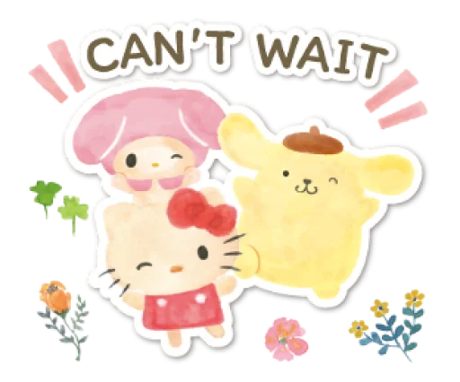 SANRIO (FOREST) sticker 7