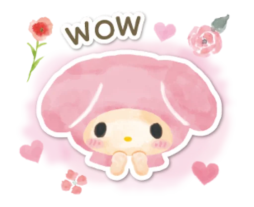 SANRIO (FOREST) sticker 8