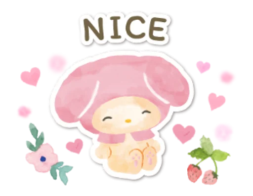 SANRIO (FOREST) sticker 9